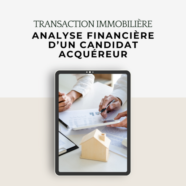 Analyse financière d’un candidat acquéreur