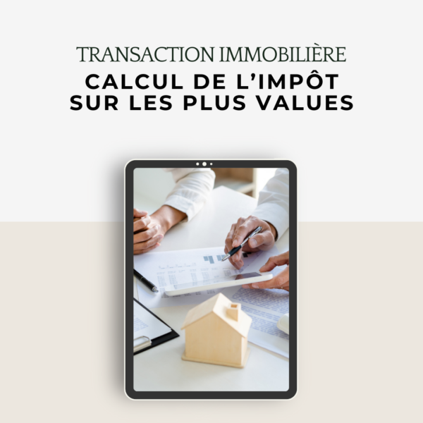 Calcul de l’impôt sur les plus values